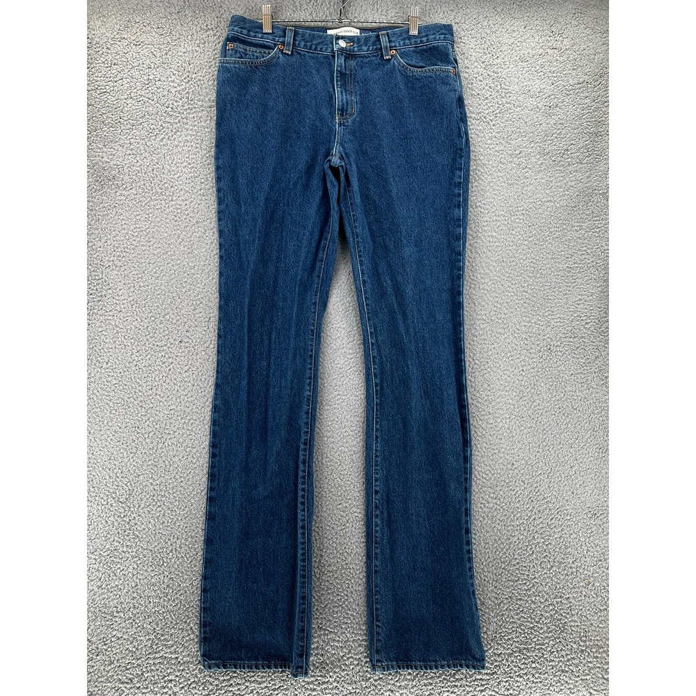Vintage Y2k GAP Jeans Women 14 X Long (Fits 34x39) Boot Cut Mid Rise Denim USA